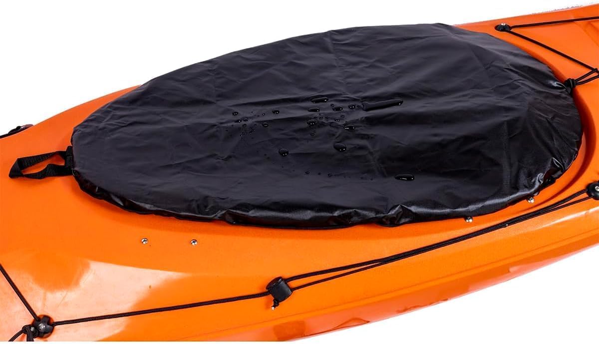 Copertura per Pozzetto di Kayak Universale Copripozzetto per Kayak Antipolvere Regolabile per Sedile di Canoa per Interni ed Esterni