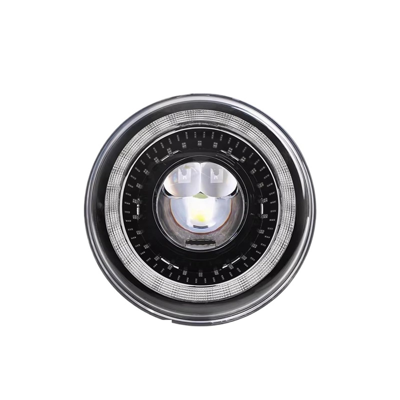 Faro Anteriore Gruppo 7" Faro Principale Per Auto 4x4 7 Pollici H4 Fari Principali Angel Eyes Per Jeep Per Wrangler Off Road Set Di Fari