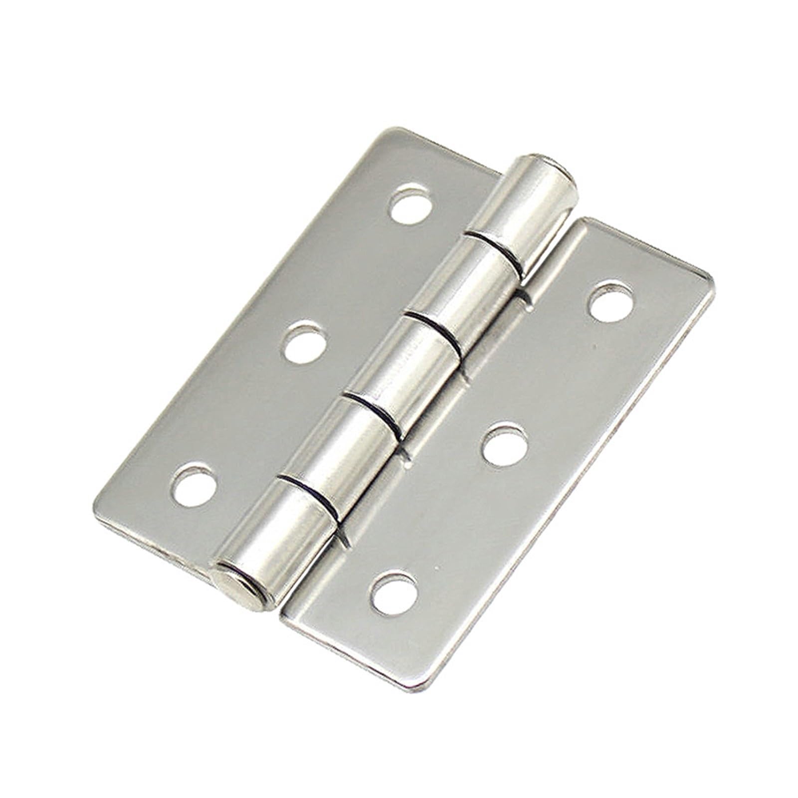 Hinge 304 Stainless Steel Distribution Cabinet Hinge Flat Folding Hinge 65 * 50 * 2mm 1Pcs(Buffed)