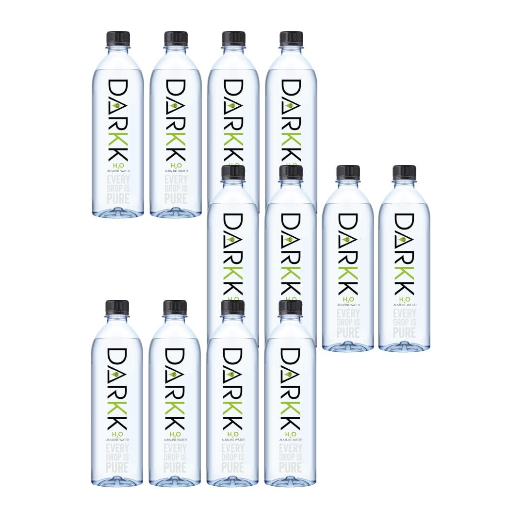 Darkk 9+ pH Alkaline Drink (500ml, Pack of 12) - Hydration and Energy Booster (B0CP5YL37P) Amazon Price History, Amazon Price Tracker