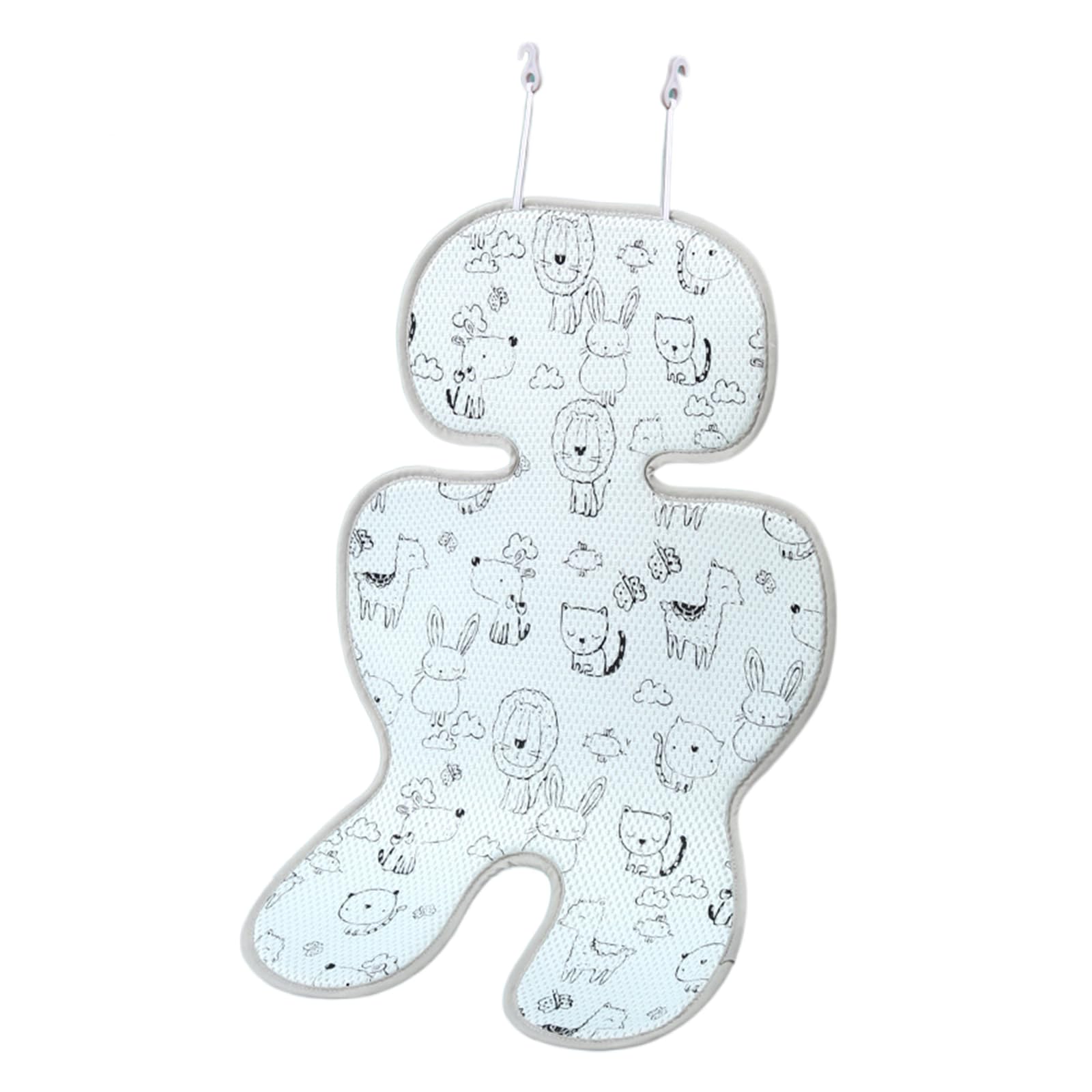 Cushion Cartoon Soft Baby Body Support Cusion Buggys Pushchair Seat Pad Seat Liner for Toddler Pram Pad