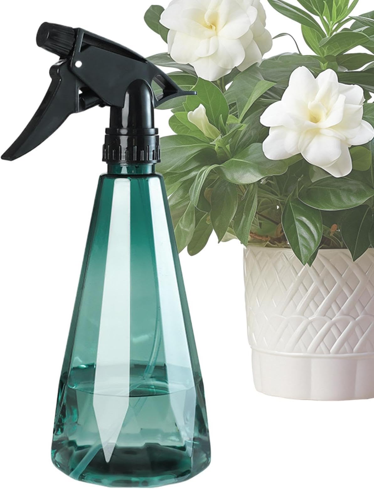 Spray Bottle For Plants – 500ml Adjustable Nozzle Garden Sprayer, Refillable PET Container | Multi-Use Water Spray Bottle For Bonsai Greenhouse Home Cleaning Salon Agricultural Care