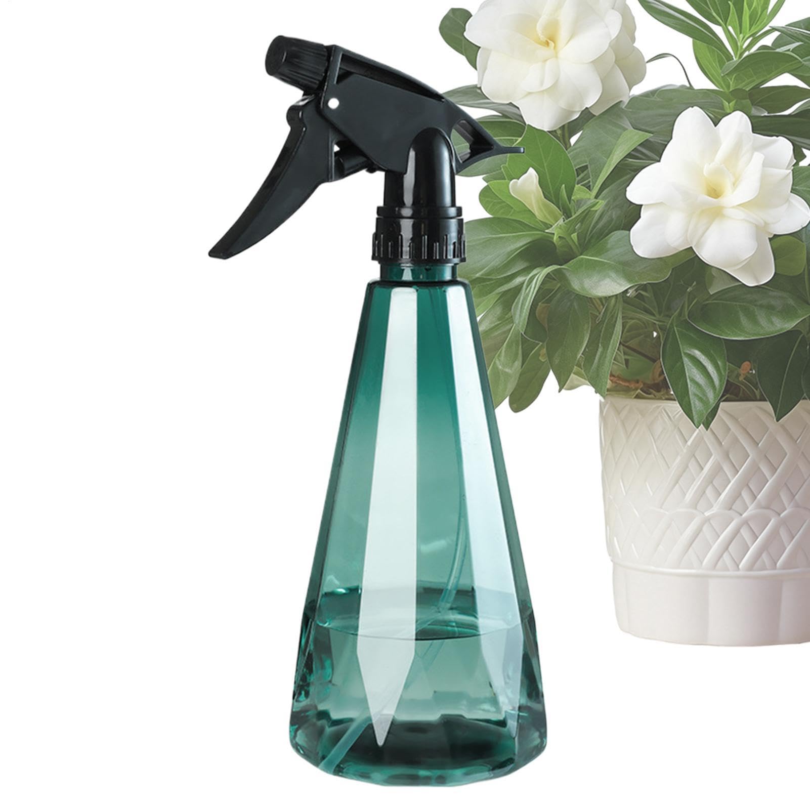 Spray Bottle For Plants – 500ml Adjustable Nozzle Garden Sprayer, Refillable PET Container | Multi-Use Water Spray Bottle For Bonsai Greenhouse Home Cleaning Salon Agricultural Care