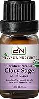 Vista 45 de Aceite esencial de brote de clavo de Nirvana Nurture USDA Certificado Orgánico, 100% Puro Natural de Grado Premium, Sin Diluir