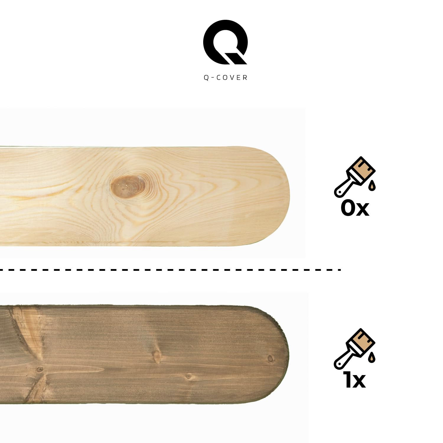 Impregnazione del legno Grigio-beige 7006 10 L 2 in 1 | Protezione | Effetto perlato | Impregnante colorato per tutti i tipi di legno | Interno & Esterno