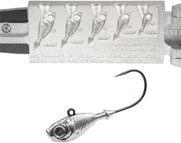 Do It Ultra Minnow Jig 1/8, 1/4, 3/8, 1/2, 5/8 oz. Do it Mold 3389 SHR-5-A Cavities 5 Total