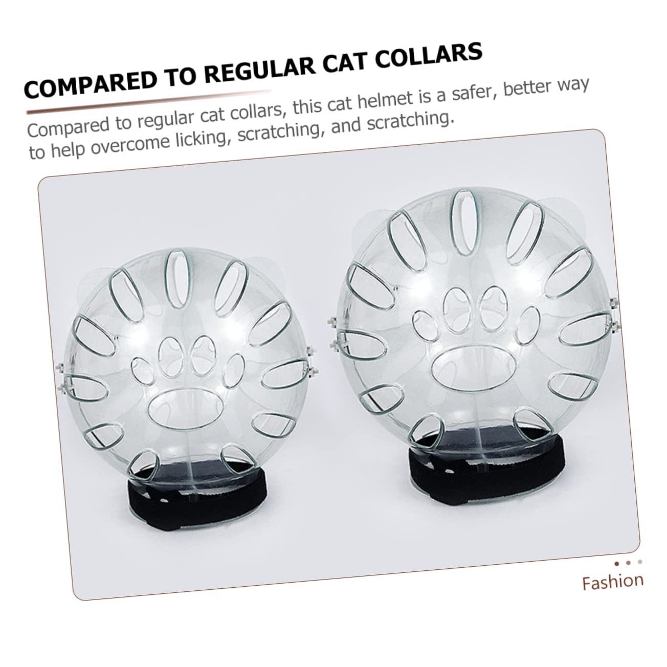 3piezas De para Gatos y Transparente Protección contra Mordeduras para y Cuidado Capucha para