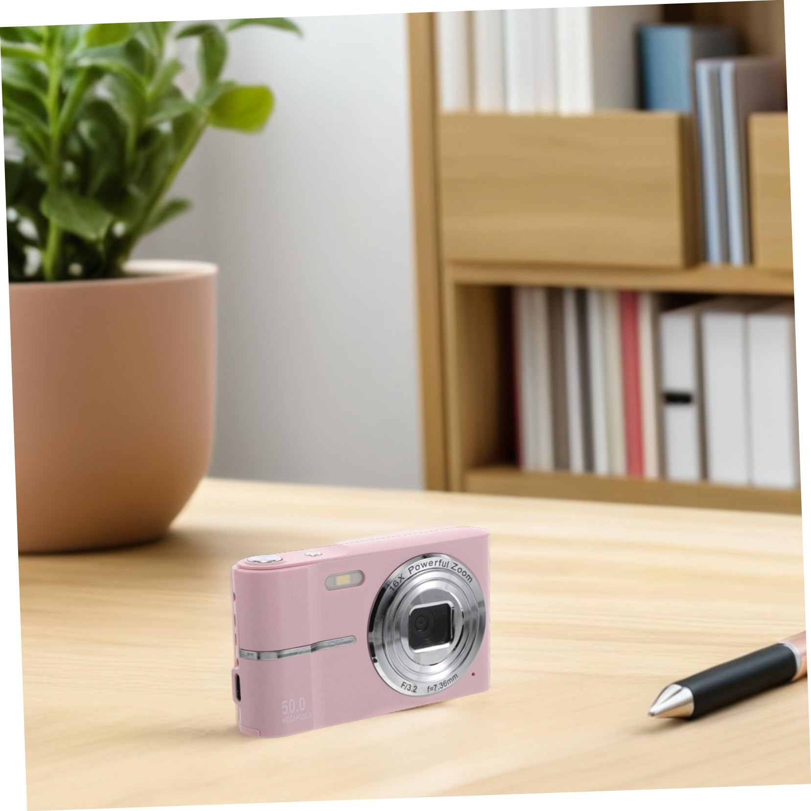 DOITOOL Mini Cámara Digital Compacta con Zoom Diseño Ligero y Bonito para Adolescentes y Adultos para Vlogs Viajes y Uso Diario