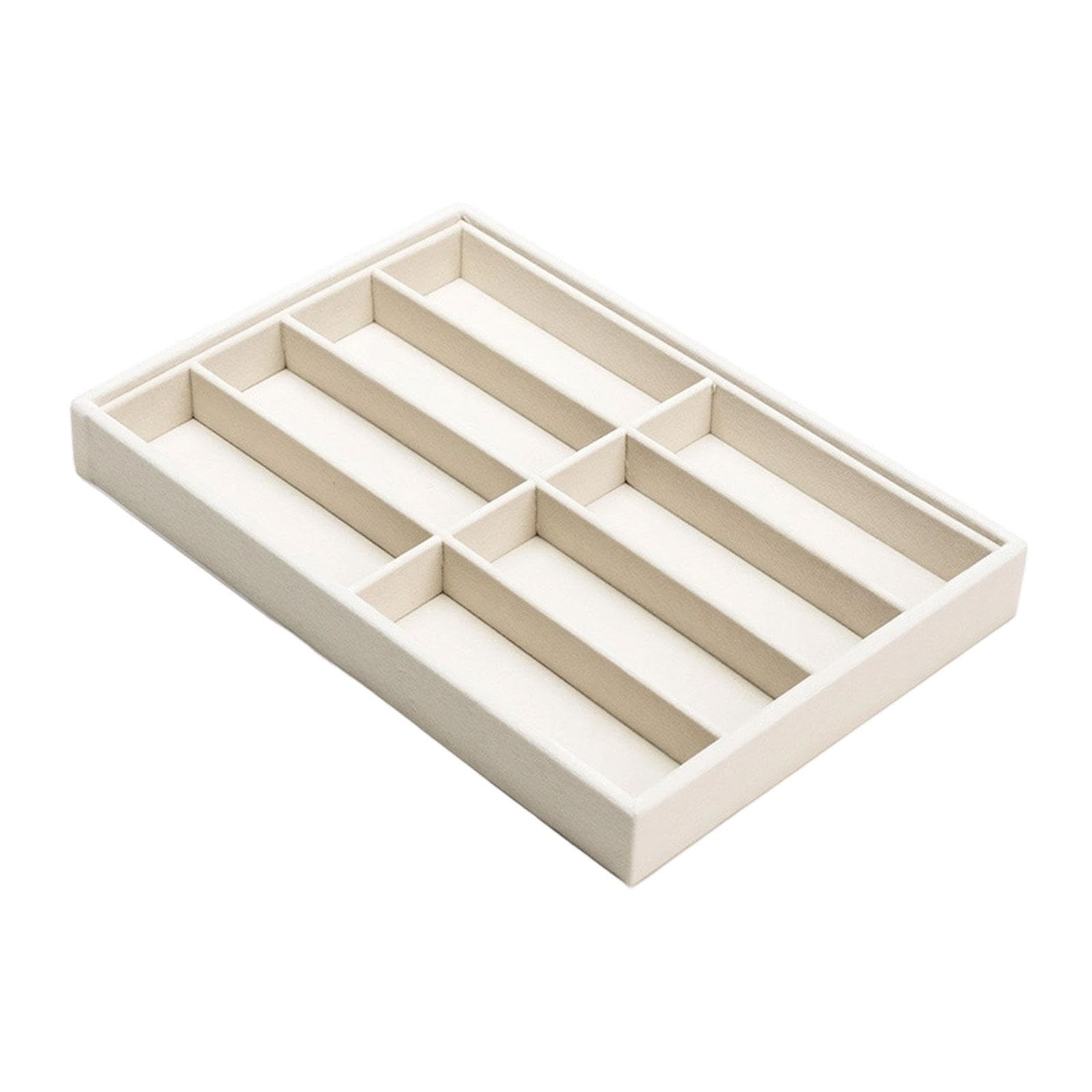 Glasses Case 8 Grids Sturdy Sunglasses Storage Box for Watches Beads Jewelry Beige Yellow|Health & Beauty | Vision Care | Eyeglass Cases-image-47