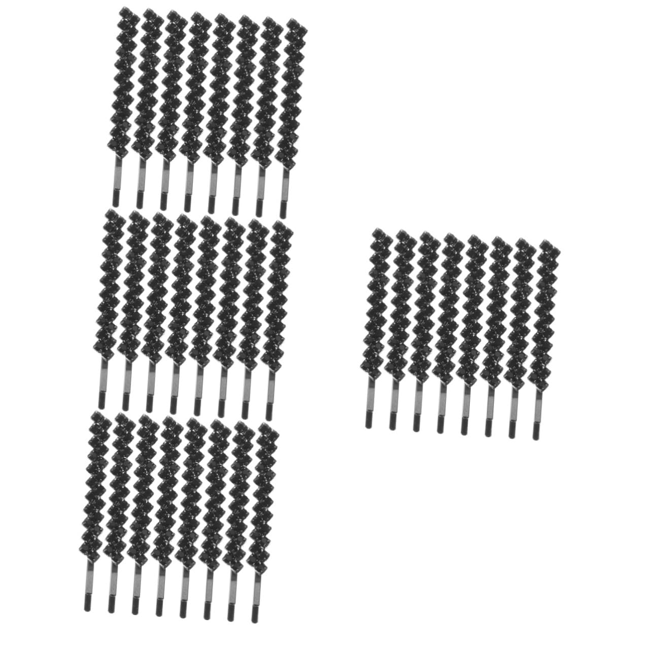 Housoutil 32 Stk Strass-Clip Haarschmuck aus Strass Brautkopfschmuck für die Hochzeit hochzeitshaar schmuck wedding hair accessories Haarspangen Tiara Clips für dickes Haar -Haarnadeln