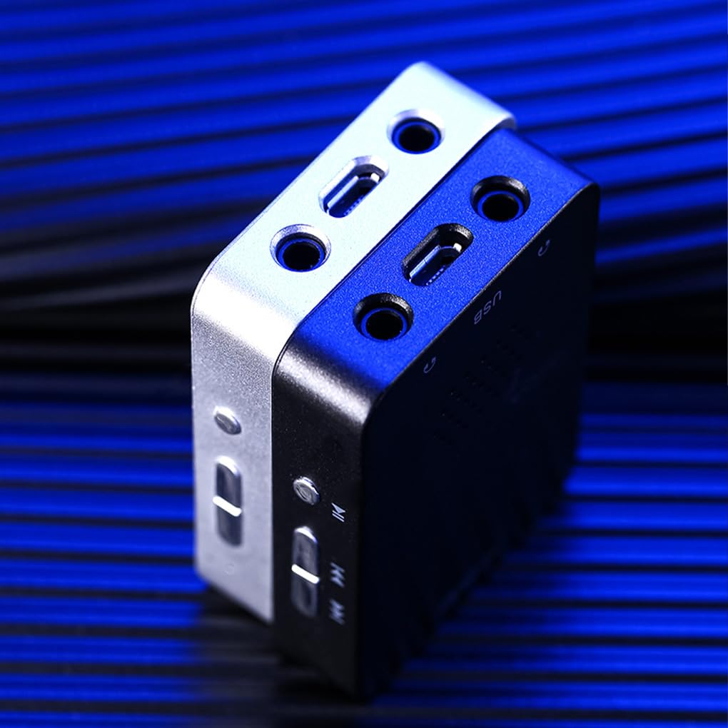 Juego de 3 mini MP3 digital de pantalla de 1.8 pulgadas, reproductor de música, radio deportiva, grabación de voz, cronómetro, grabador, multifuncional, negro, 4G