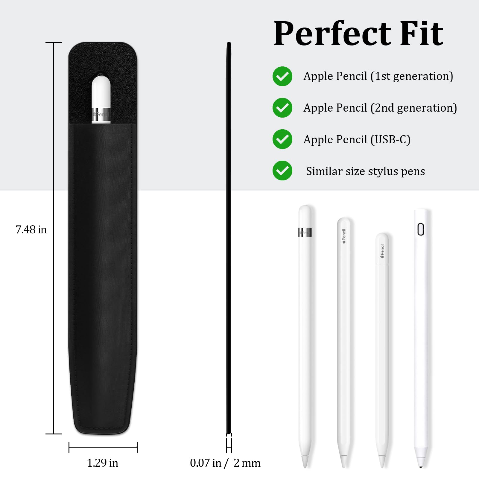 Amazon.com: Fintie Pen Sticker Compatible with Apple Pencil Pro