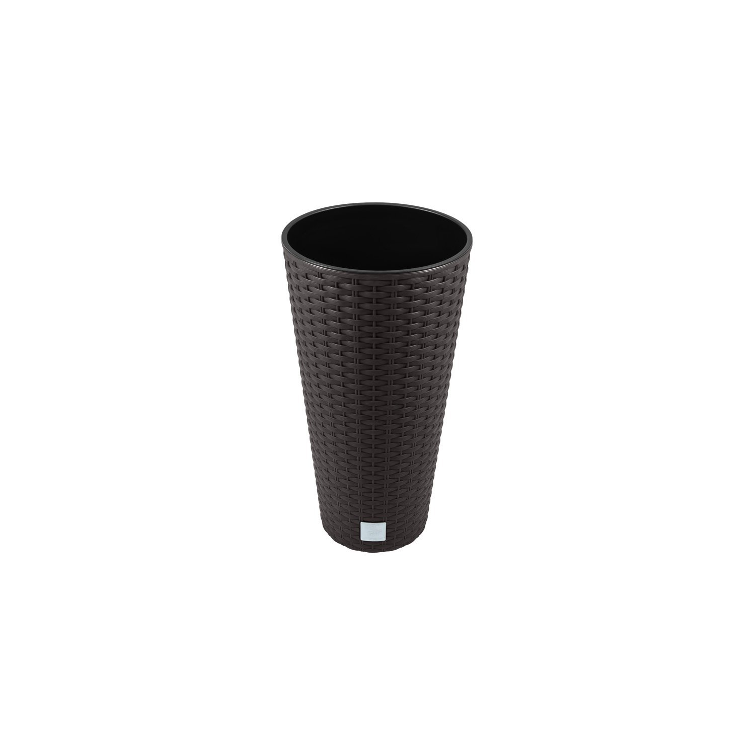 Prosper Plast DRTUS200-440U 17 x 4.2 x 17 cm "Rato" Tubus Flowerpot - Dark Brown