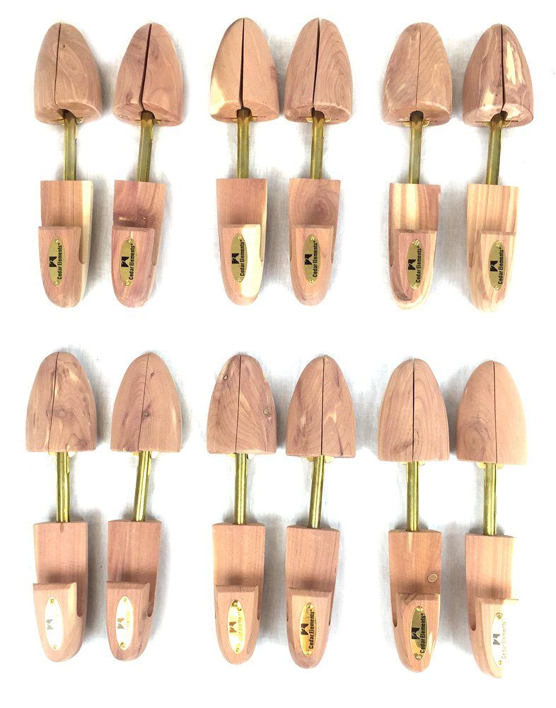 Cedar Elements Little Wholesale Prgram - Women's Cedar Shoe Tree - 6 Pairs - Free Shiipping