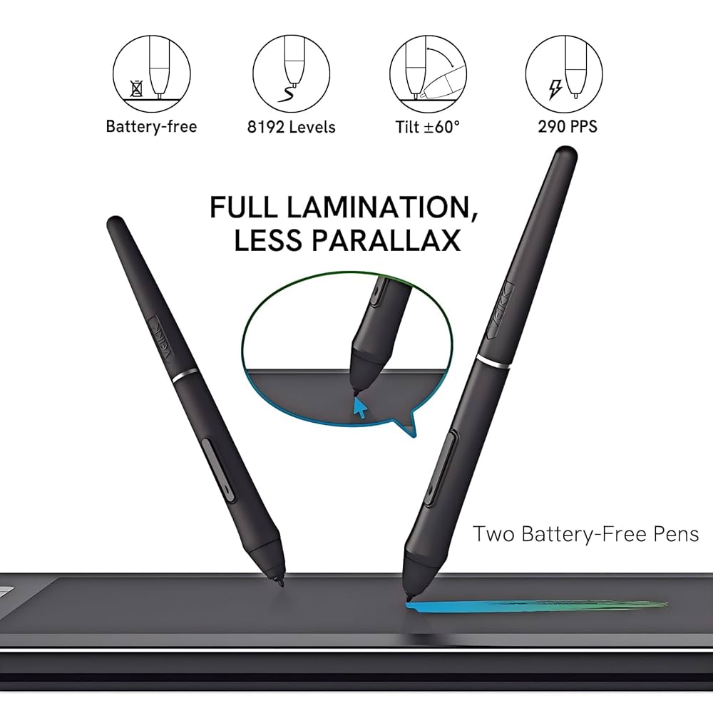 Amazon.com: Drawing Tablet with Screen VEIKK VK1200 V2 11.6