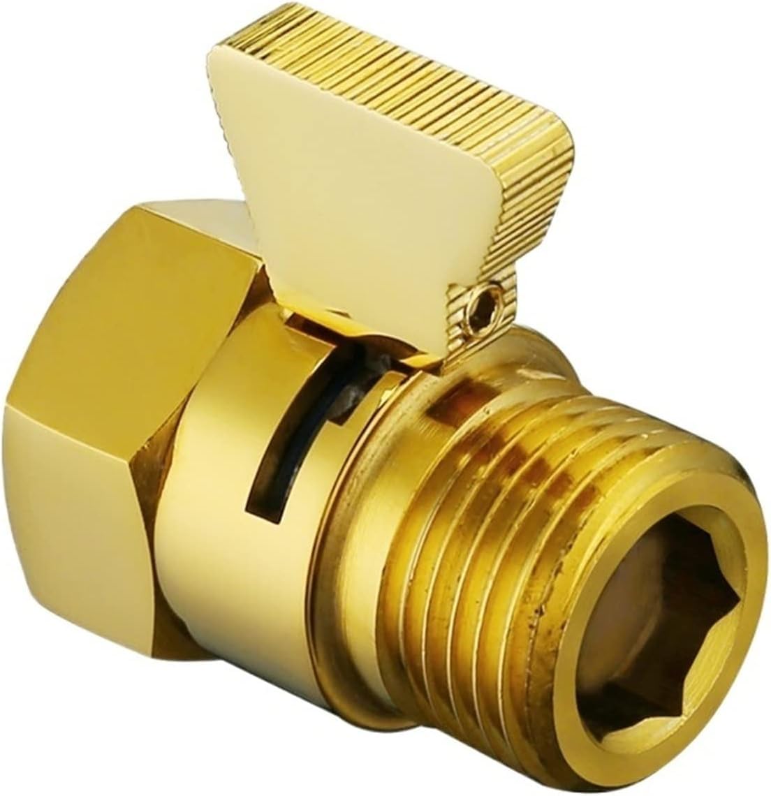 Ball Valve, Quick Valve Brass Water Control Shut Off Switch