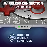 Vista 6 de PDP Gaming REMATCH GLOW Wireless Nintendo Switch Pro Controller, Licensed, Nintendo Switch 2 Lite OLED, Motion Controls, Rechargeable Battery Power