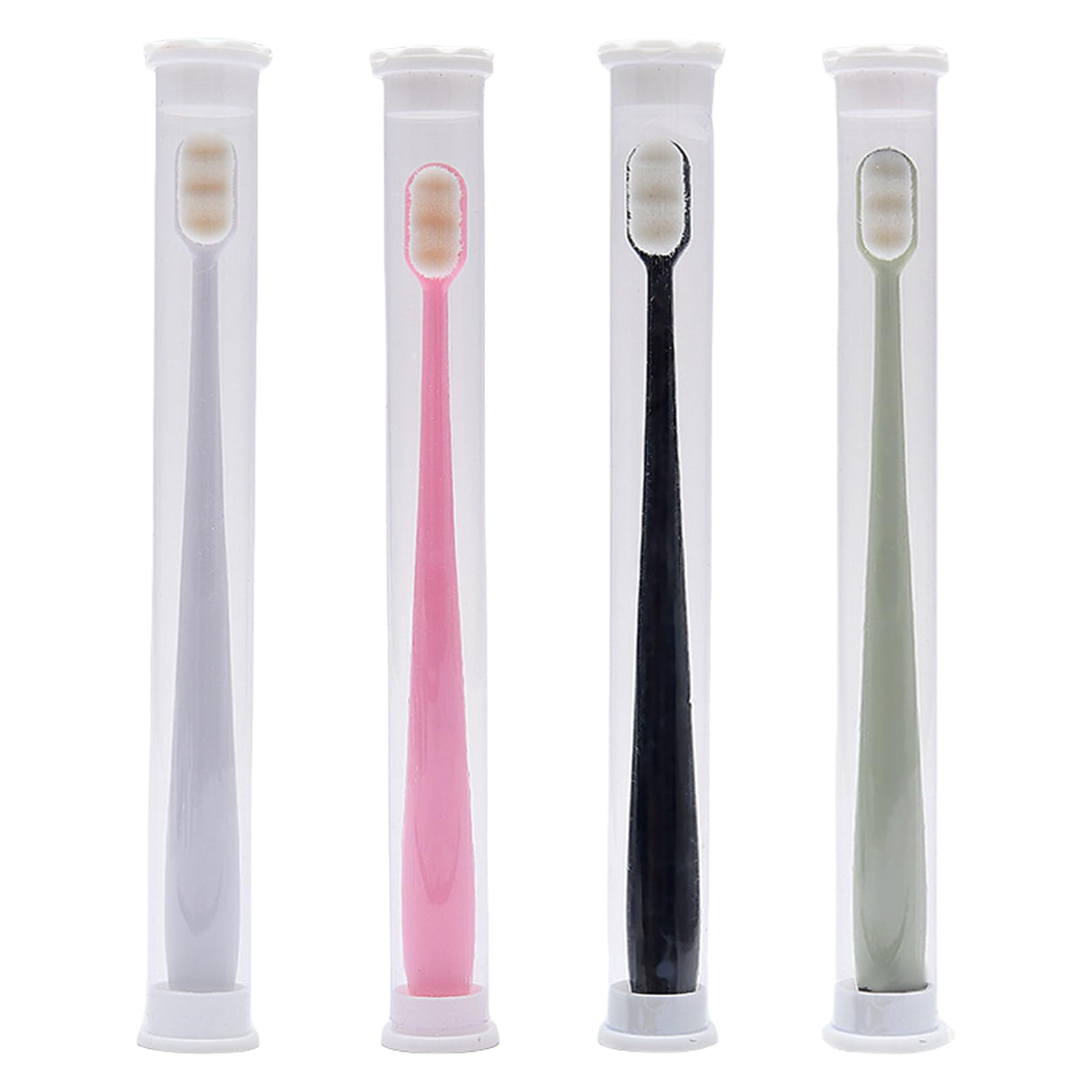 Piceioep A Pack Of 4 Soft Bristle Toothbrushes For Gentle Mouth Care For Sensitive Teeth Nd Gums In Students Nd Families