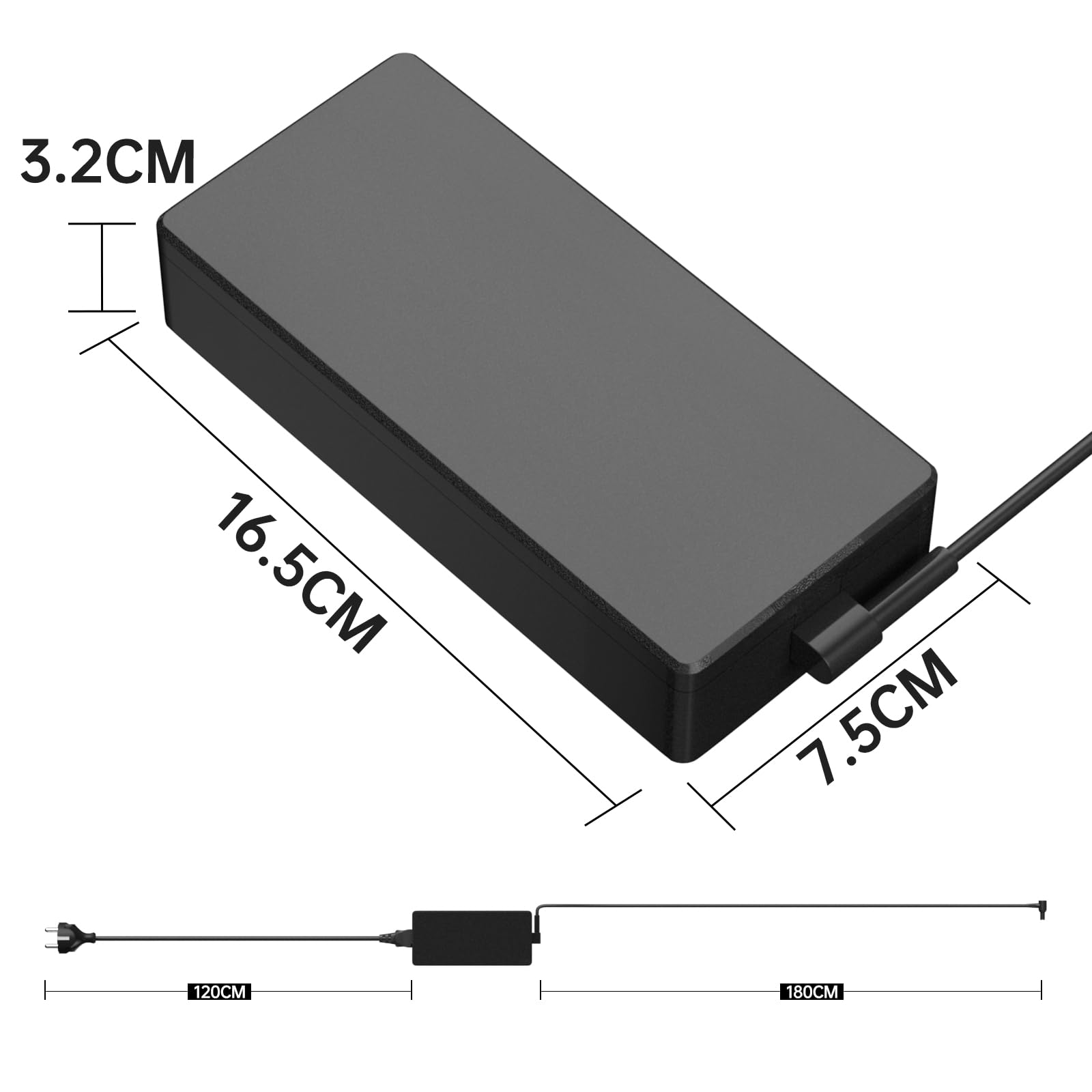 ADP-200JB D Bloc d'alimentation pour ordinateur portable Asus ROG Zephyrus G15 GA503 GA503QM GA503QS GA503QR GA502DU GA502D GA502D GA502 GA502IU TUF Gaming A14 A15 F15 F11 200 W 20 V 10 A 5 F17
