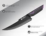 Knife Set - 15 PCS Kitchen Knife Set with Built-in Knife Sharpener Block - Stainless Steel Knife Block Set - Dishwasher Safe, Elegant Box for Men Women, Fathers Day
