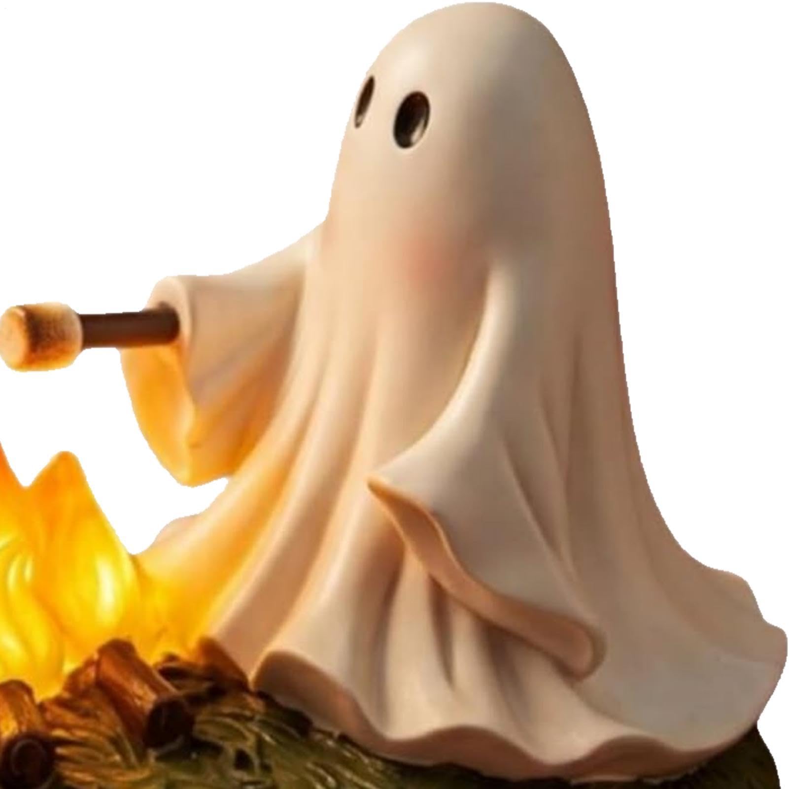 Estatuilla De Decoraciones De Halloween - Estatua Fantasma De Resina Espelu
