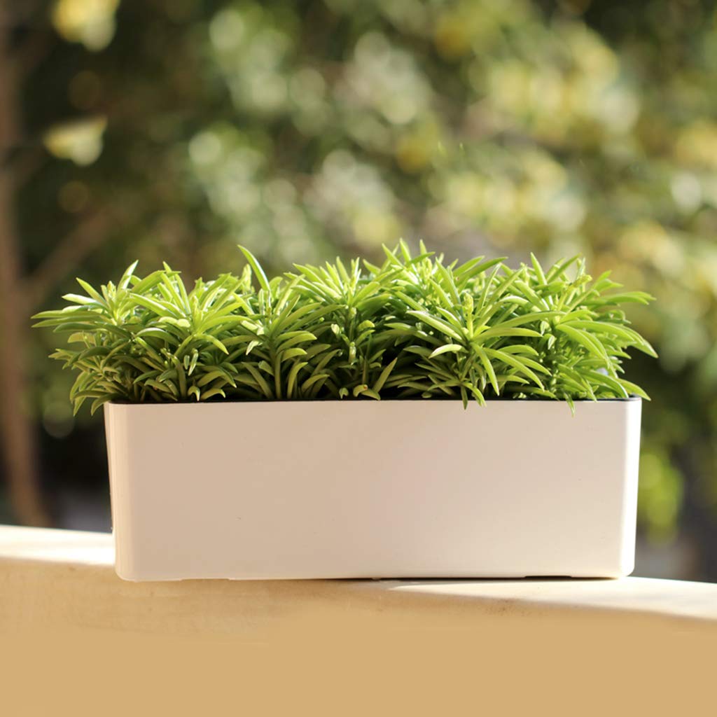 LOVIVER Pflanzkbel kbel fr drinnen und drauen - Topf fr Pflanzen  Pflanzenkbel fr Garten Terrasse Balkon, Wei : Amazon.de: Garten