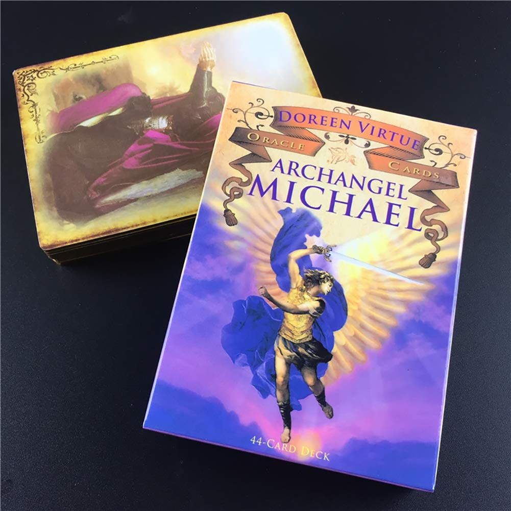 Amazon.com: 44 Tarot Cards for Archangel Michael Oracle Table Games Funny  Board Tarot Deck Card Games English for Families Party Dropship : Toys &  Games