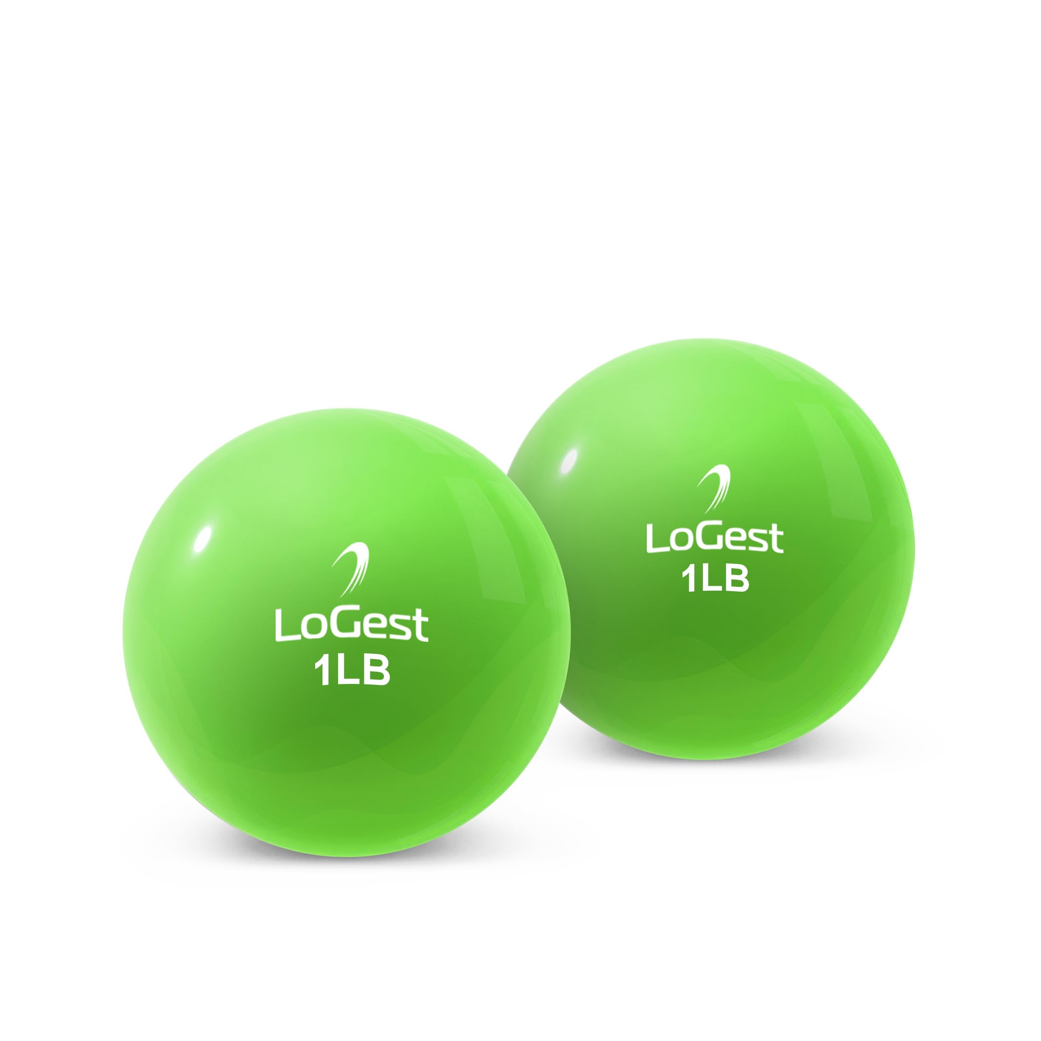 Logest Weighted Toning Exercise Balls Pair