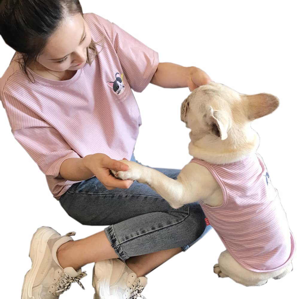 Amazon | Tシャツ ストライプ ト レーナー パーカー 愛犬とお揃い