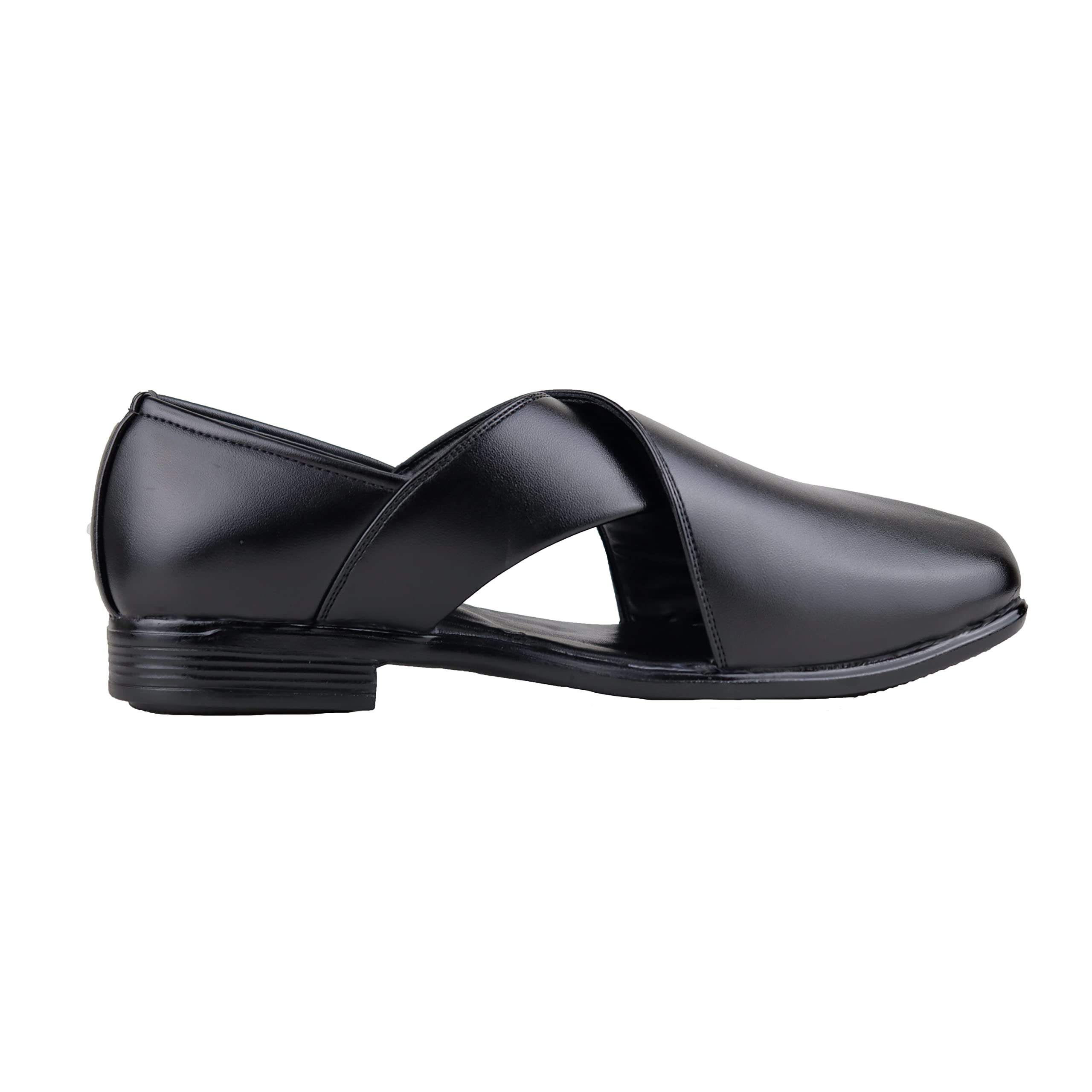 HIKBI Vaccum Leather/Peshawari Shoes/Ethnic Jutti for Men (Black, Numeric_10) (B0B5TSVJFZ) Amazon Price History, Amazon Price Tracker