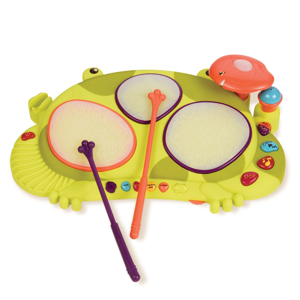 frog drum toy