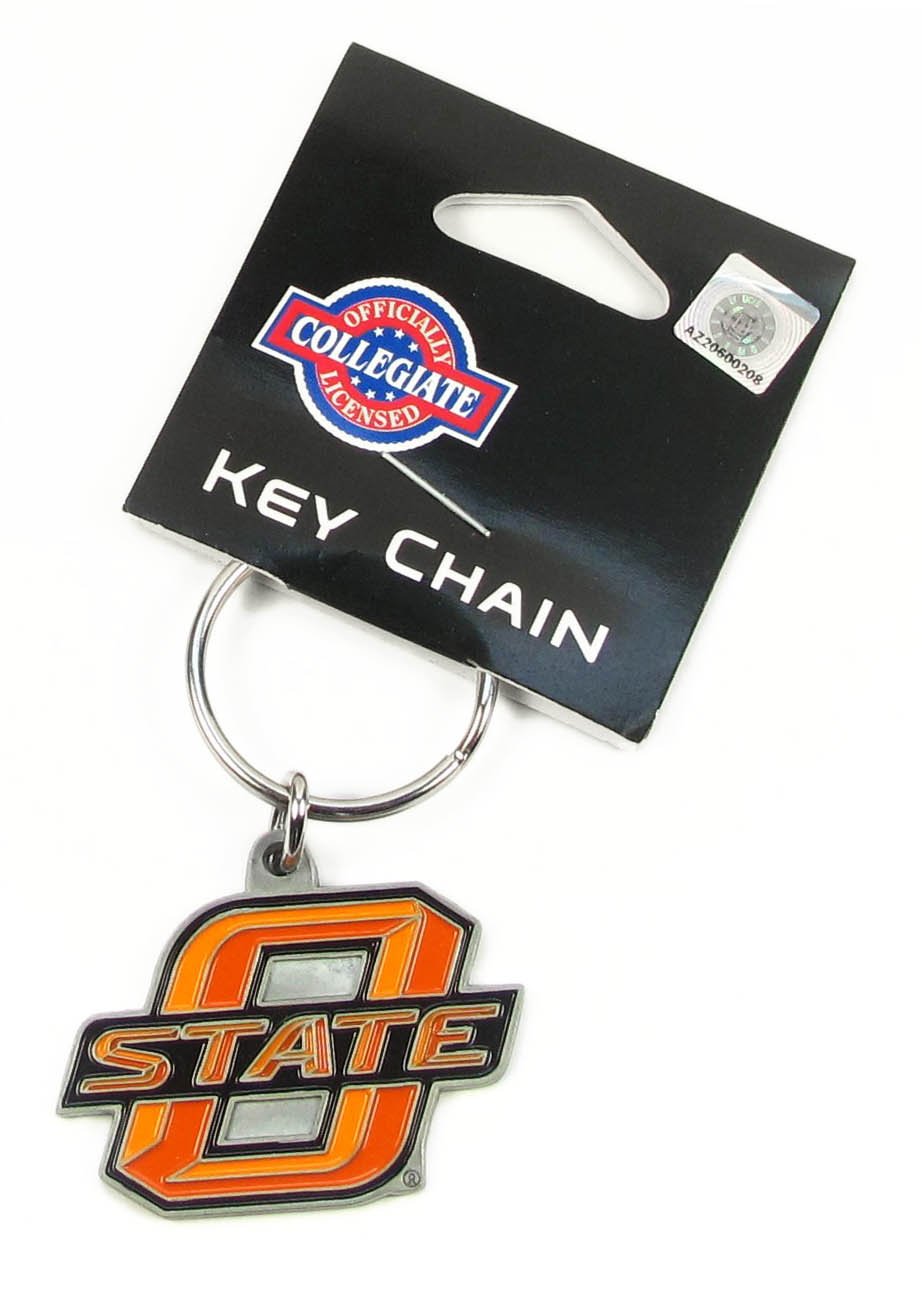 College Team Logo Key Ring - Oklahoma State Cowboys