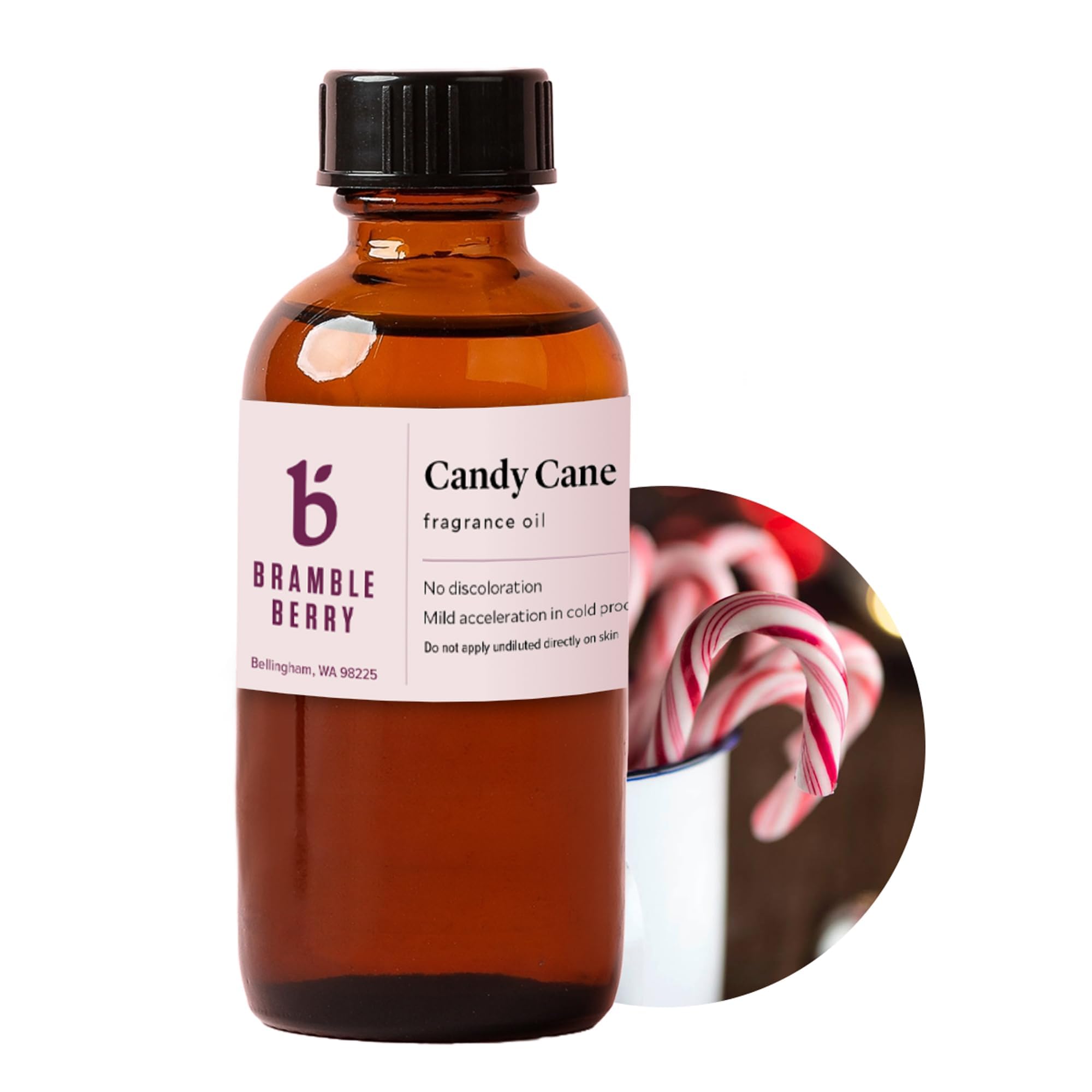 Brambleberry Candy Cane Fragrance Oil | Peppermint for Scrub &amp; Bath Bombs