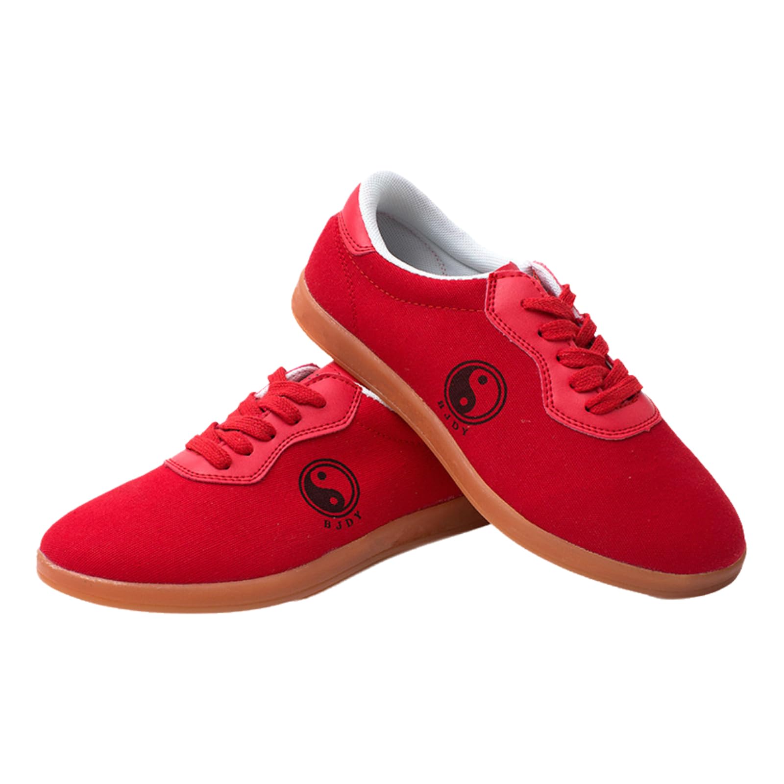 Fooceoute Canvas Martial Taichi Shoes,Kung Fu Wing Chun Shoes,Qigong Trainers,Breathable Taekwondo Shoes,Taichi Sneakers,Soft,Anti-Slip,Bending Resistance,For Taekwondo,Kung Fu,Wing Chun