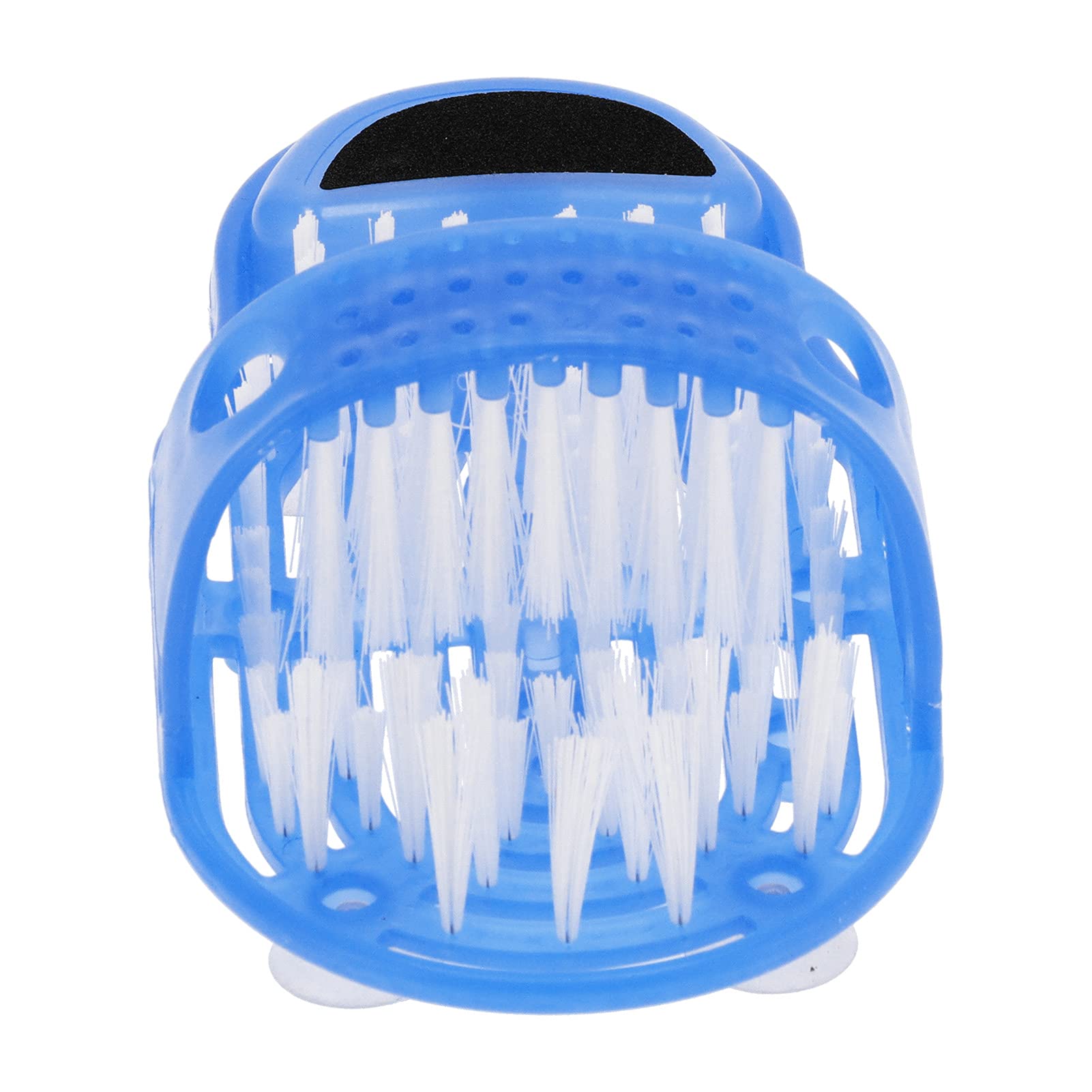 Scrubber per piedi Doccia Scrubber per piedi Pantofola Stile Massaggiatore esfoliante Detergente con spazzole e pietra pomice per doccia da bagno