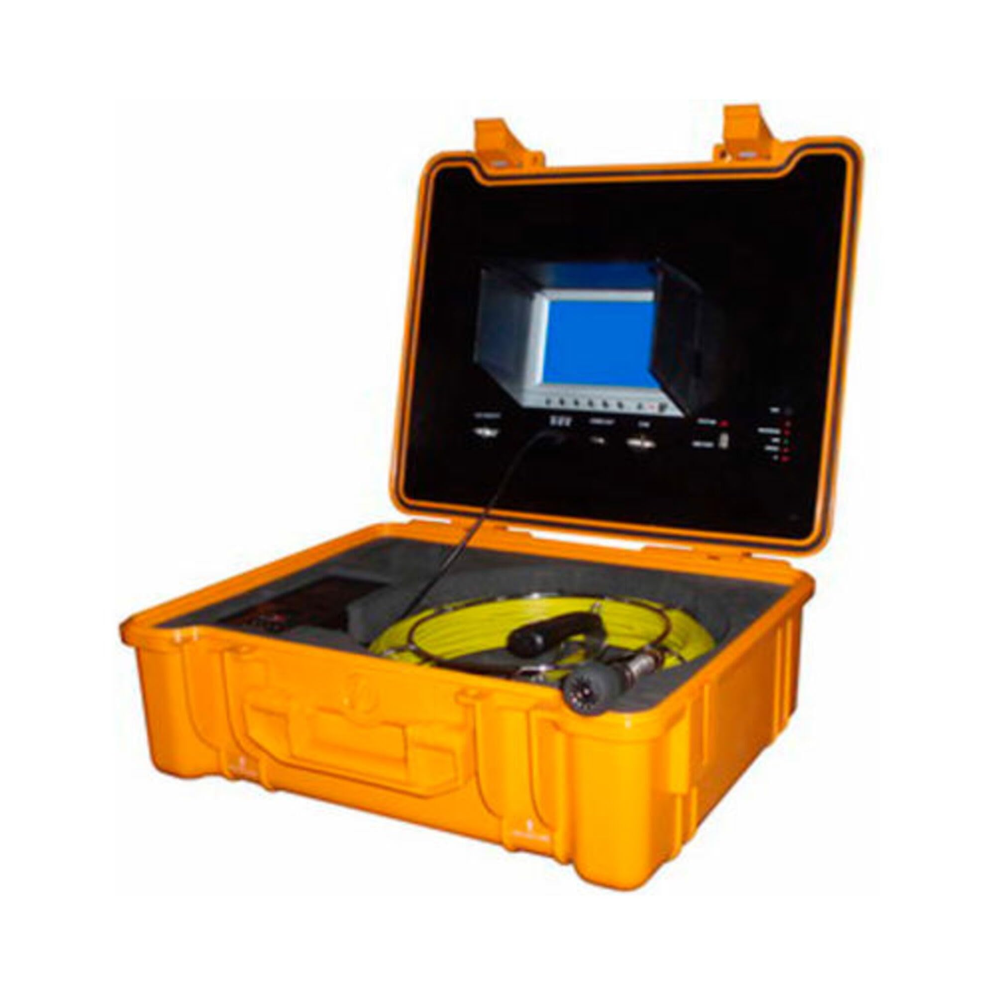 FORBEST Portable Color Sewer/Drain Camera by Forbest Products Co – 23"L x 11"W x 20"H, Fiberglass, Multicolor, Model FB-PIC3188DN-65