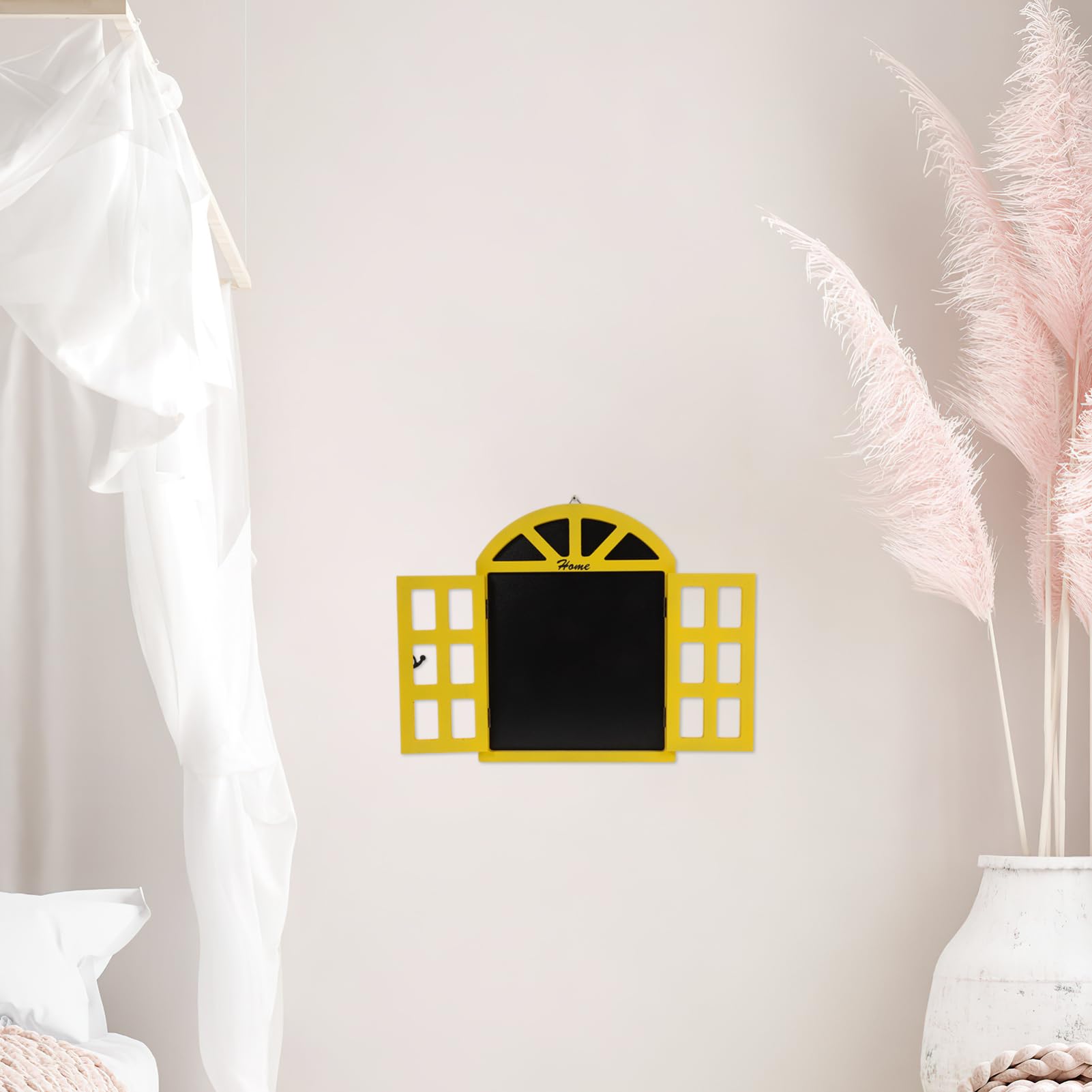 Hängende Kreidetafel Im Vintage-fensterdesign Aus Holz Kleine Wandtafel Für Restaurant Pub Hochzeiten Und Mehr Zum Hinterlassen Von Nachrichten Und Dekorieren