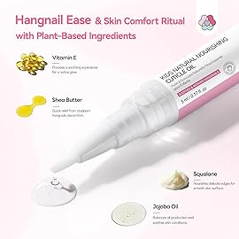 SAVILAND Cuticle Oil Pen for Kids: Plant-Based Nail Oil Pen 8-Hour Long-Lasting Nourishment 2-Hour Soften Tough Hangnails Child-friendly Cuticle Oil for Nails Gentle Nail Care for Kids 3-8 (Glamkids)