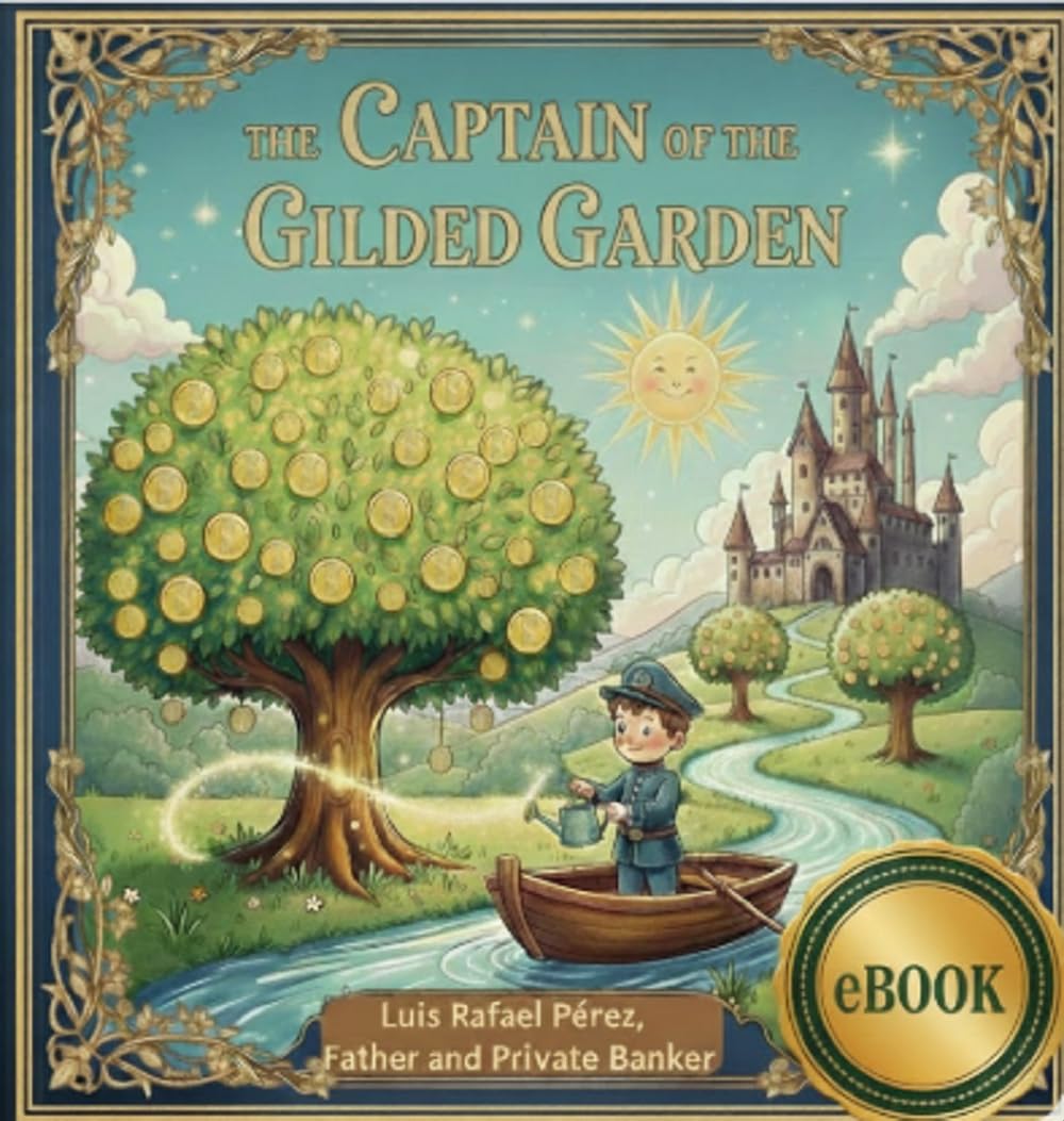 THE CAPTAIN OF THE GILDED GARDEN: Financial Stewardship for the Young: A Tale of Discovery concerning the Virtue of Thrift, the Grace of Patience, and the Magic of Cumulative Growth.      Kindle Edition