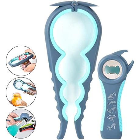 5-in-1 Multipurpose Kitchen Tool Set for Seniors, Children, and Women