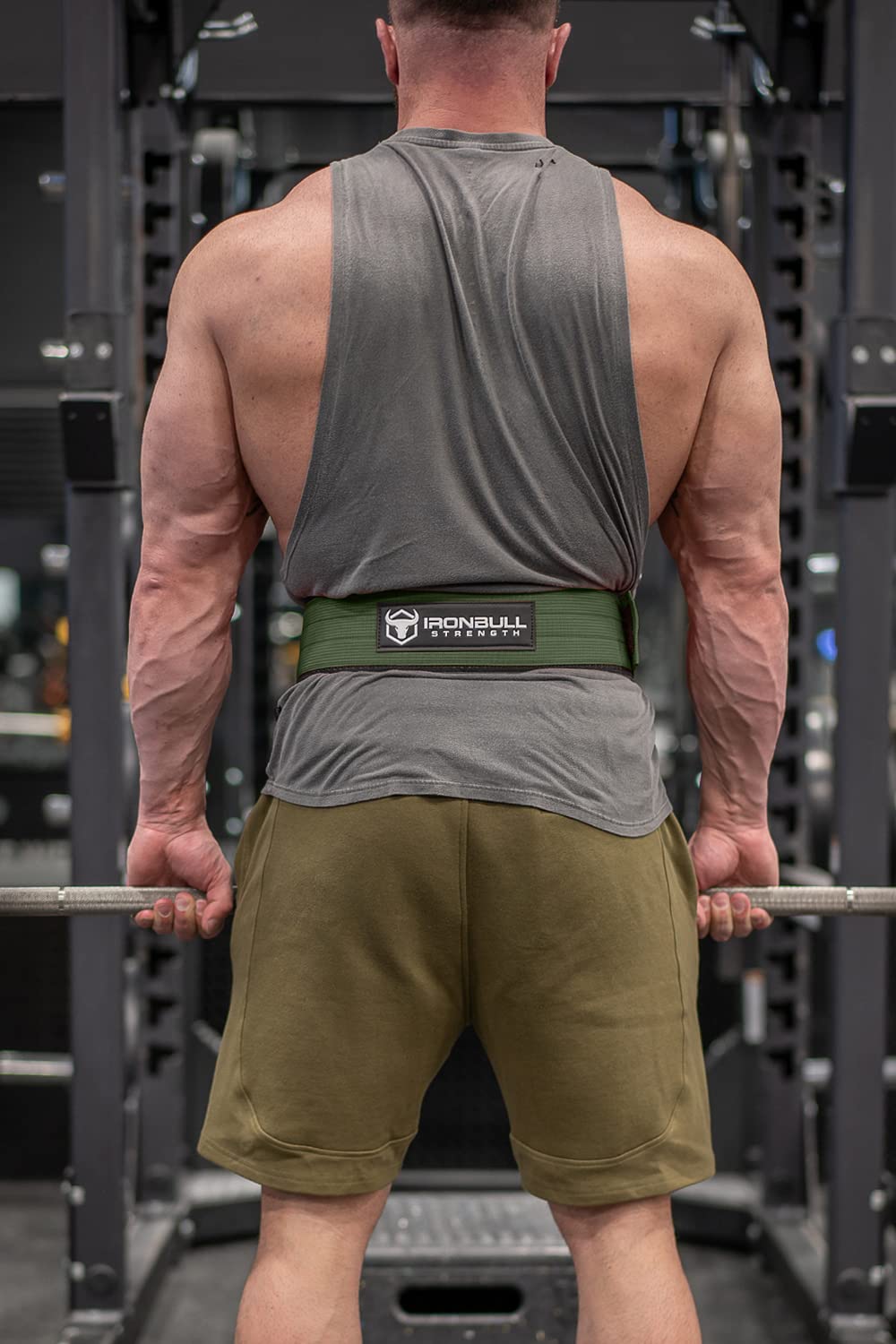 Milspec Ceinture de levage pour haltérophilie, Cross-training, haltérophilie olympique et musculation | Support dorsal rembourré en nylon auto-bloquant pour squats, soulevés de terre, développé