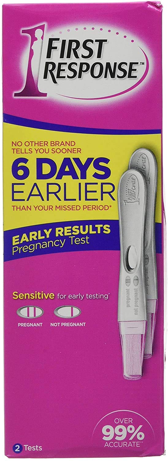 First Response Early Result Pregnancy Test, 2 Count (Packaging & Test Design May Vary)