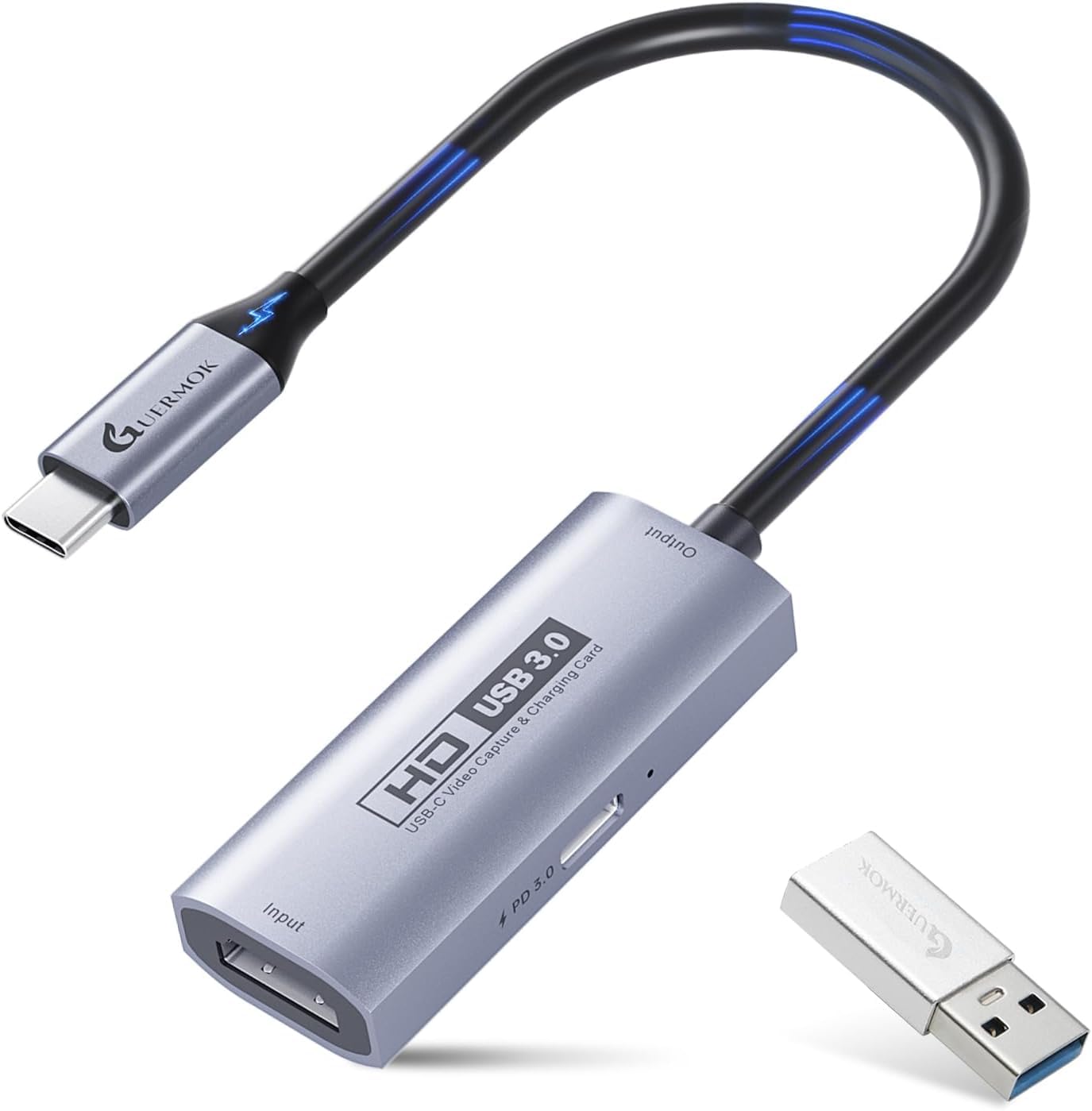 HD VIDEO CAPTURE USB 3.0 4K対応 4K USB 3.0 Video Capture Card Recording 4K 30FPS 2K 60FPS