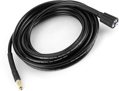 Miniatura 9 de Manguera de lavado de alta presión, manguera de lavado automático de 40 MPa/5800PSI, manguera limpia de agua para limpieza de automóvil para K2 K3