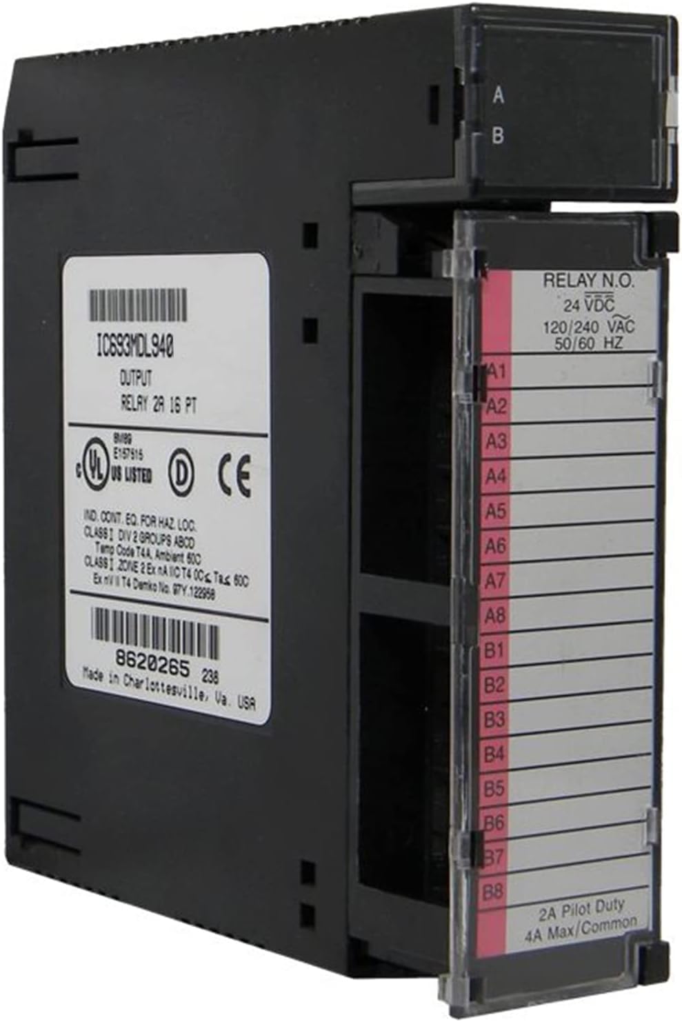 YNPPLGTJC IC693MDL940 Isolated Relay Output Module Sealed in Box 1 Year Warranty