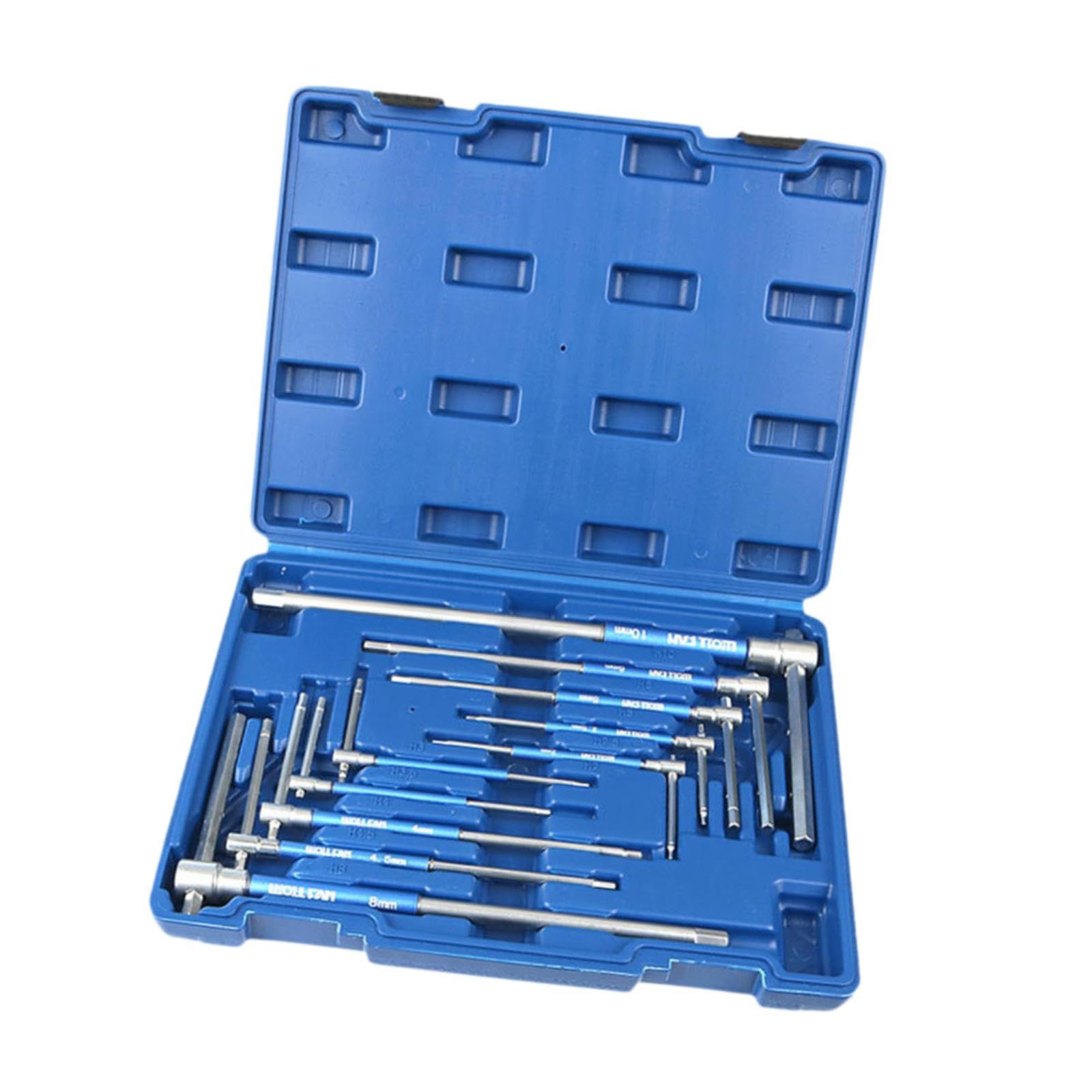 Llave Allen T Antideslizante 10 Piezas