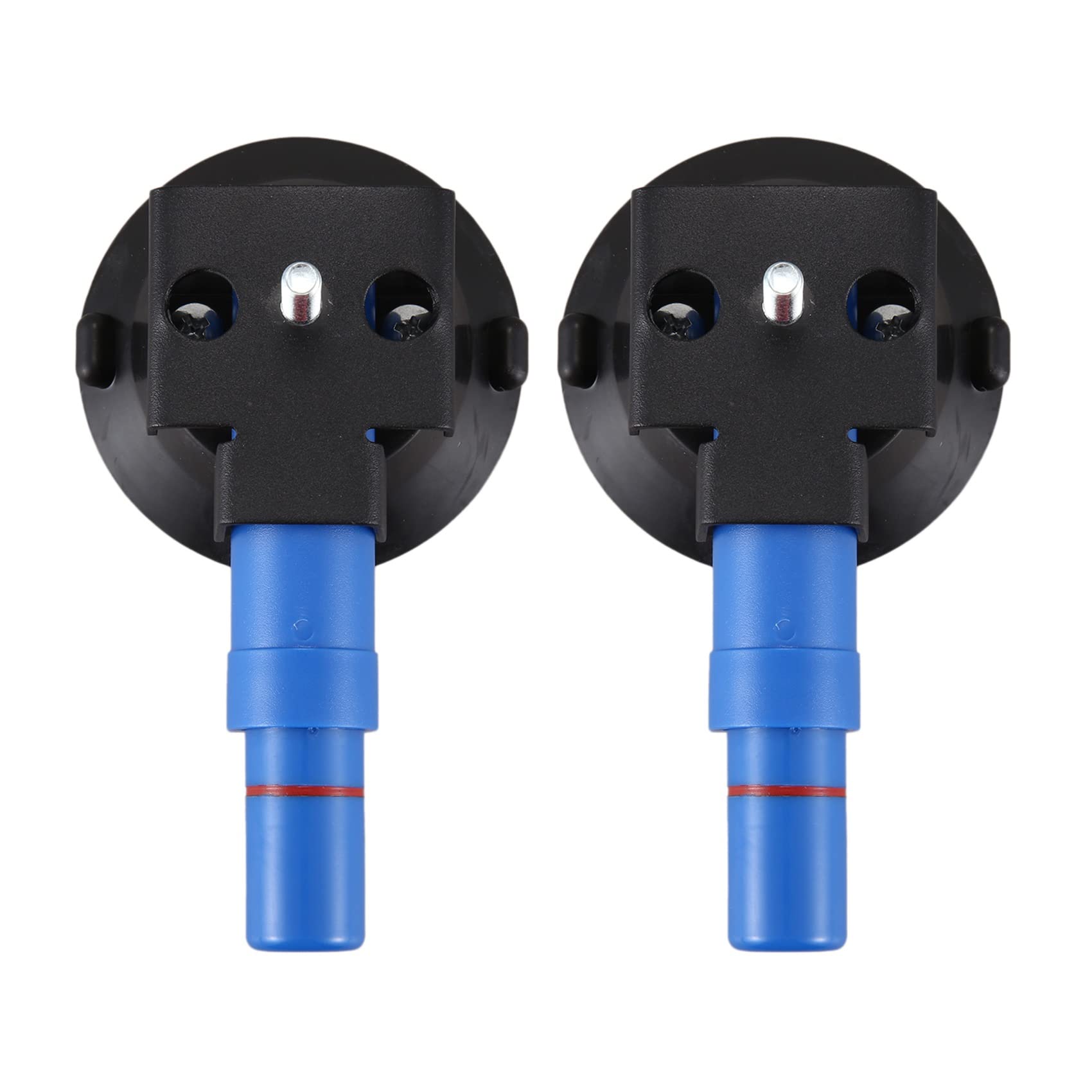 Ruitutedianzi 2X 3 Inch Concave Vacuum Cup 75mm Heavy Duty Hand Pump Suction Cup with M6 Threaded Stud