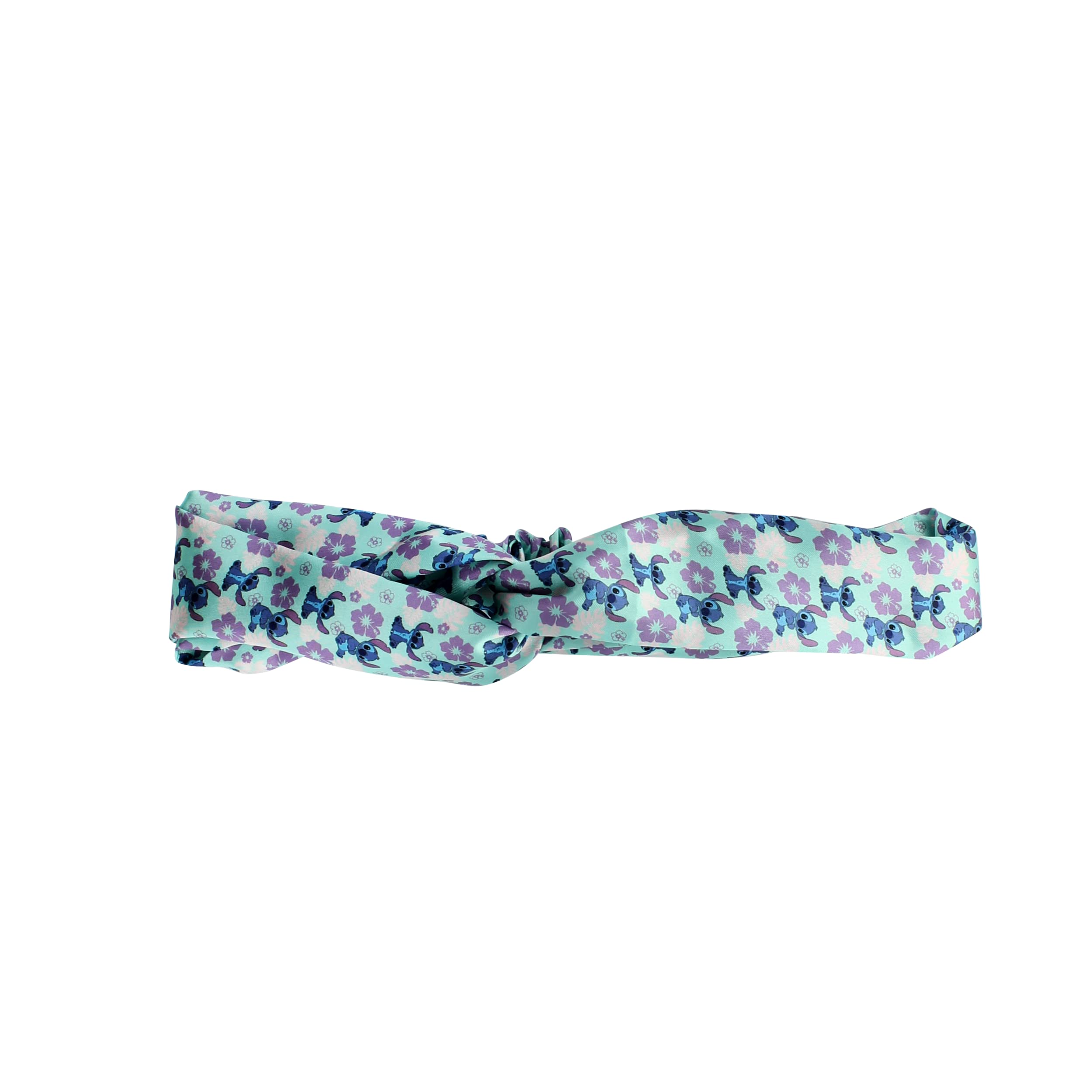 Disney Stitch - Lilo and Stitch Satin Hair Band - Idealny do wszystkich włosów - akcesoria do włosów dla kobiet - Dziewczęce Akcesoria do włosów - Moda Bank Hair - Rose of Blue