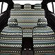 SOBONITO Auto-Sitzbezüge Set Universal,Bohème-Stil,Auto-Sitzschoner,Auto-Schonbezüge,Schweres Deckentuch Stoff (Bohe-B)