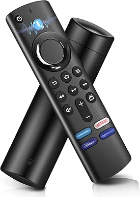 Ersatz-Sprachfernbedienung für Smart Tvs St1ck(4k, 2nd Gen, 3rd Gen, Lite), für AMZ Smart Tvs Cube (2nd Gen, 3rd Gen)